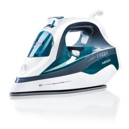 Haeger Vapour Pro Plancha de Vapor 2700W Regulador Vapor 75g Vapor Vertical Depósito 400ml Suela Cerámica Antical Antigo